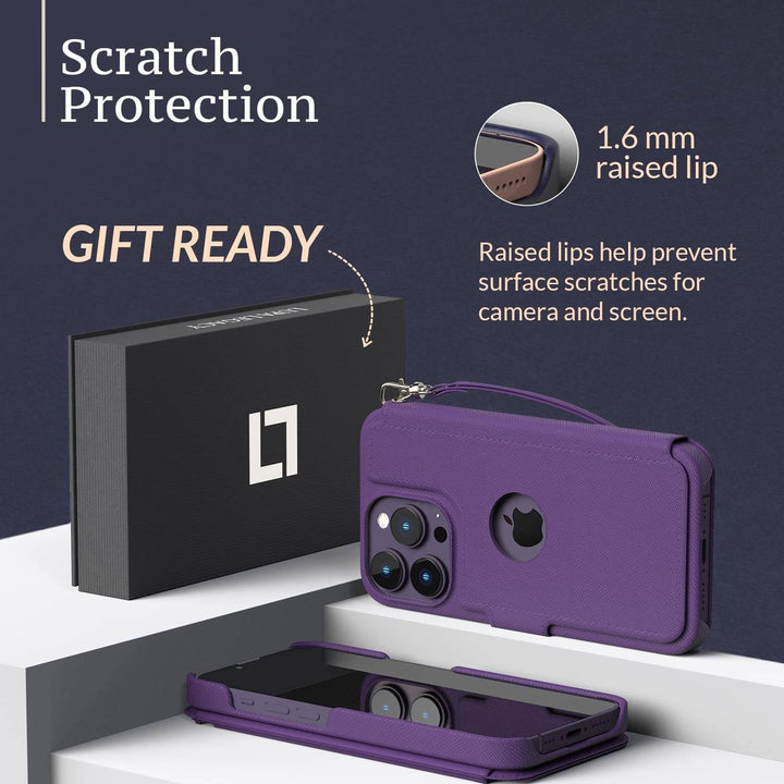 Desert Sky Slim Wallet Case for iPhone 16 Pro - DOKUTRONIX