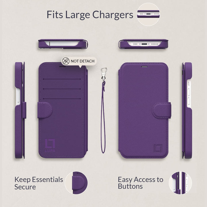 Desert Sky Slim Wallet Case for iPhone 16 Pro - DOKUTRONIX