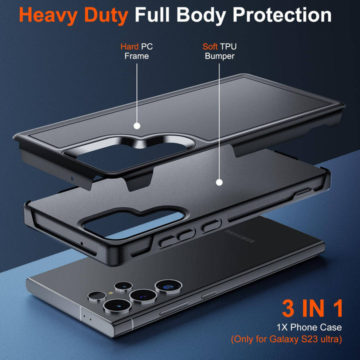 Galaxy S22 ArmorGuard: Military Drop Protection Case - DOKUTRONIX