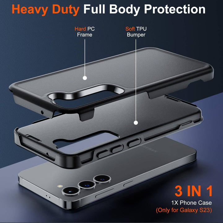 Galaxy S22 ArmorGuard: Military Drop Protection Case - DOKUTRONIX