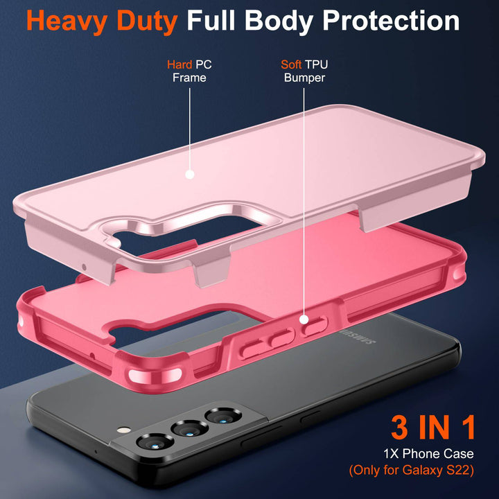 Galaxy S22 ArmorGuard: Military Drop Protection Case - DOKUTRONIX