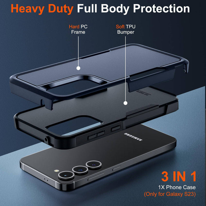 Galaxy S22 ArmorGuard: Military Drop Protection Case - DOKUTRONIX