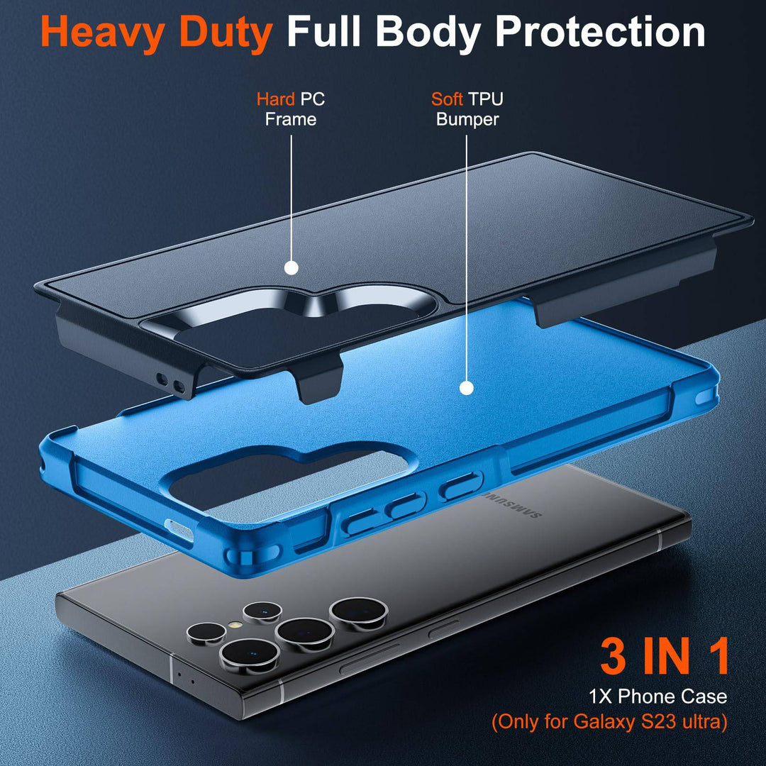 Galaxy S22 ArmorGuard: Military Drop Protection Case - DOKUTRONIX