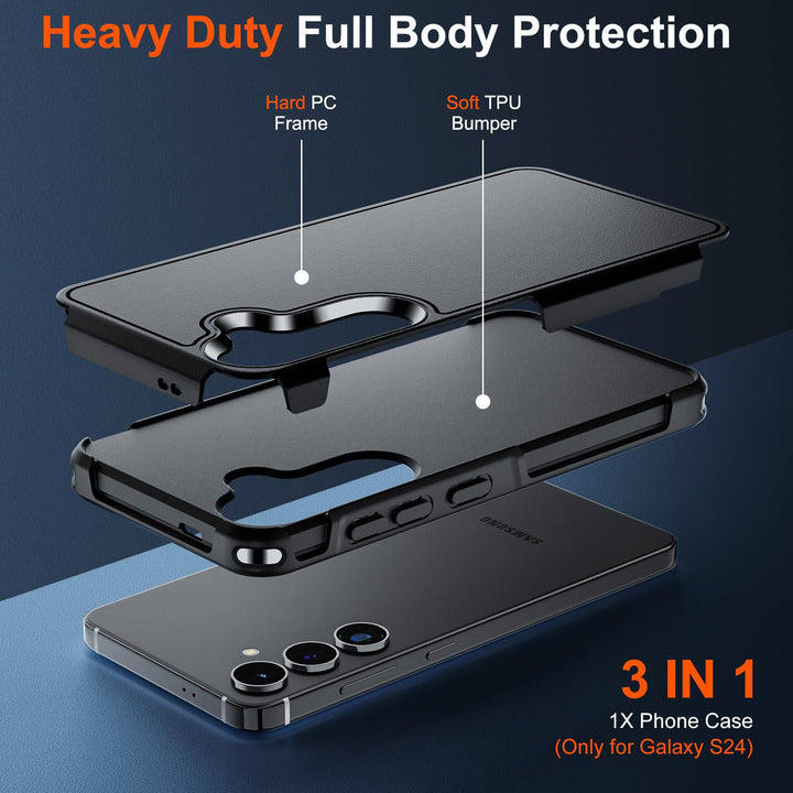 Galaxy S22 ArmorGuard: Military Drop Protection Case - DOKUTRONIX