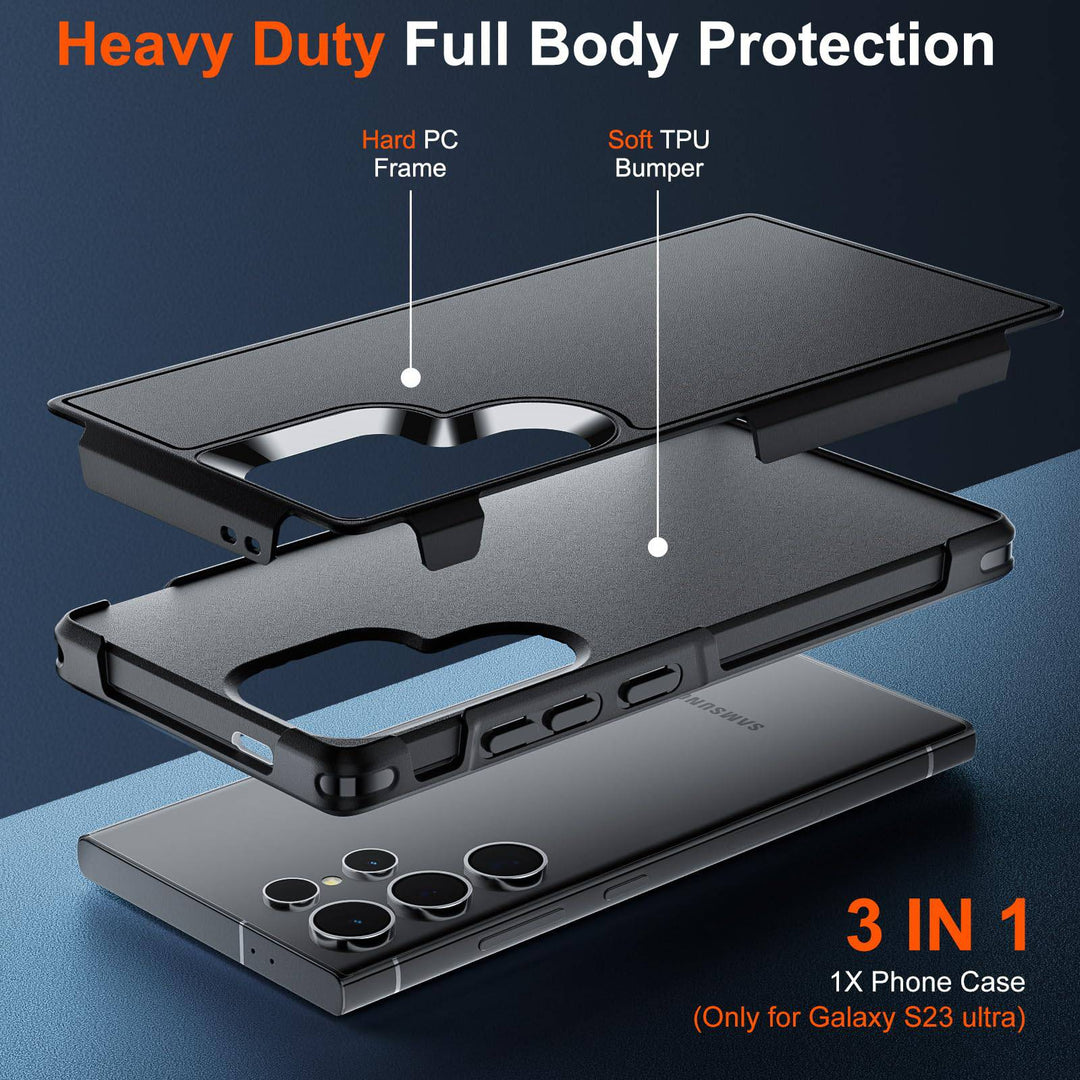 Galaxy S22 ArmorGuard: Military Drop Protection Case - DOKUTRONIX