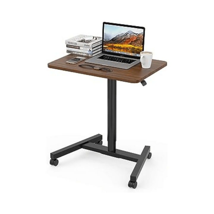 FlexiDesk 28: Adjustable Sit-Stand with Wheels - DOKUTRONIX