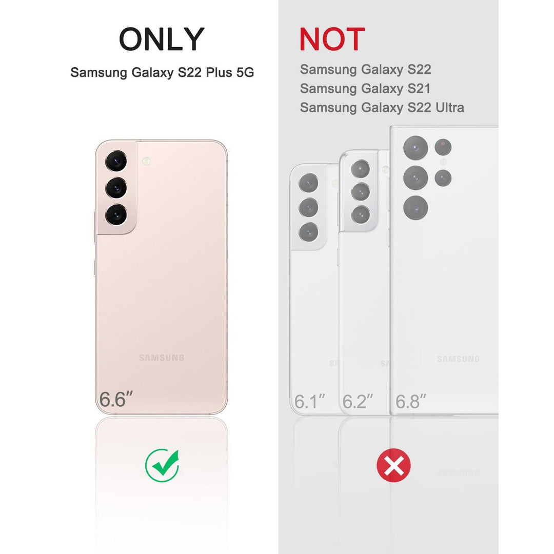 Dexnor Heavy Duty Galaxy S22 Plus Case - Peony Pink - DOKUTRONIX