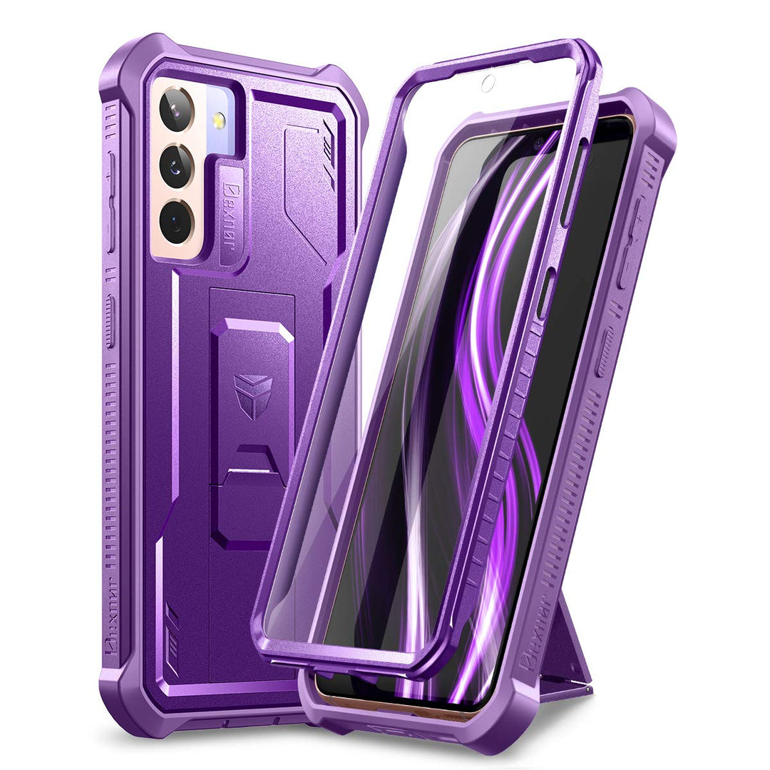 Dexnor Shield Heavy‑Duty Case with Kickstand for Samsung Galaxy S21 - DOKUTRONIX