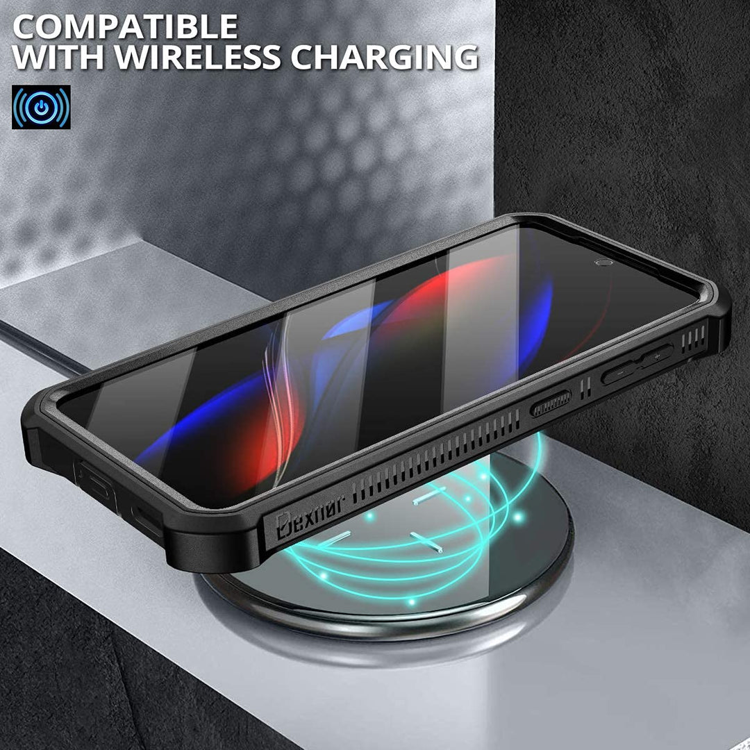 Dexnor Shield Heavy‑Duty Case with Kickstand for Samsung Galaxy S21 - DOKUTRONIX