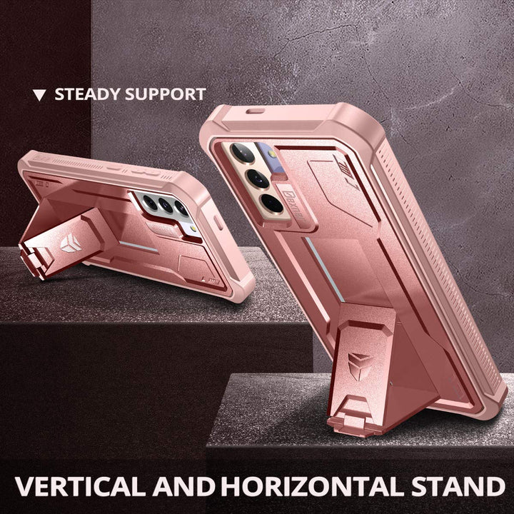 Dexnor Shield Heavy‑Duty Case with Kickstand for Samsung Galaxy S21 - DOKUTRONIX