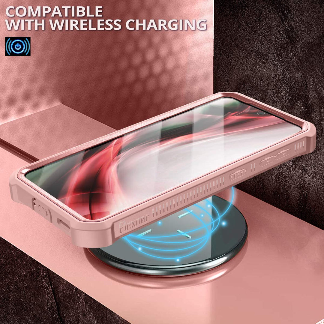 Dexnor Shield Heavy‑Duty Case with Kickstand for Samsung Galaxy S21 - DOKUTRONIX