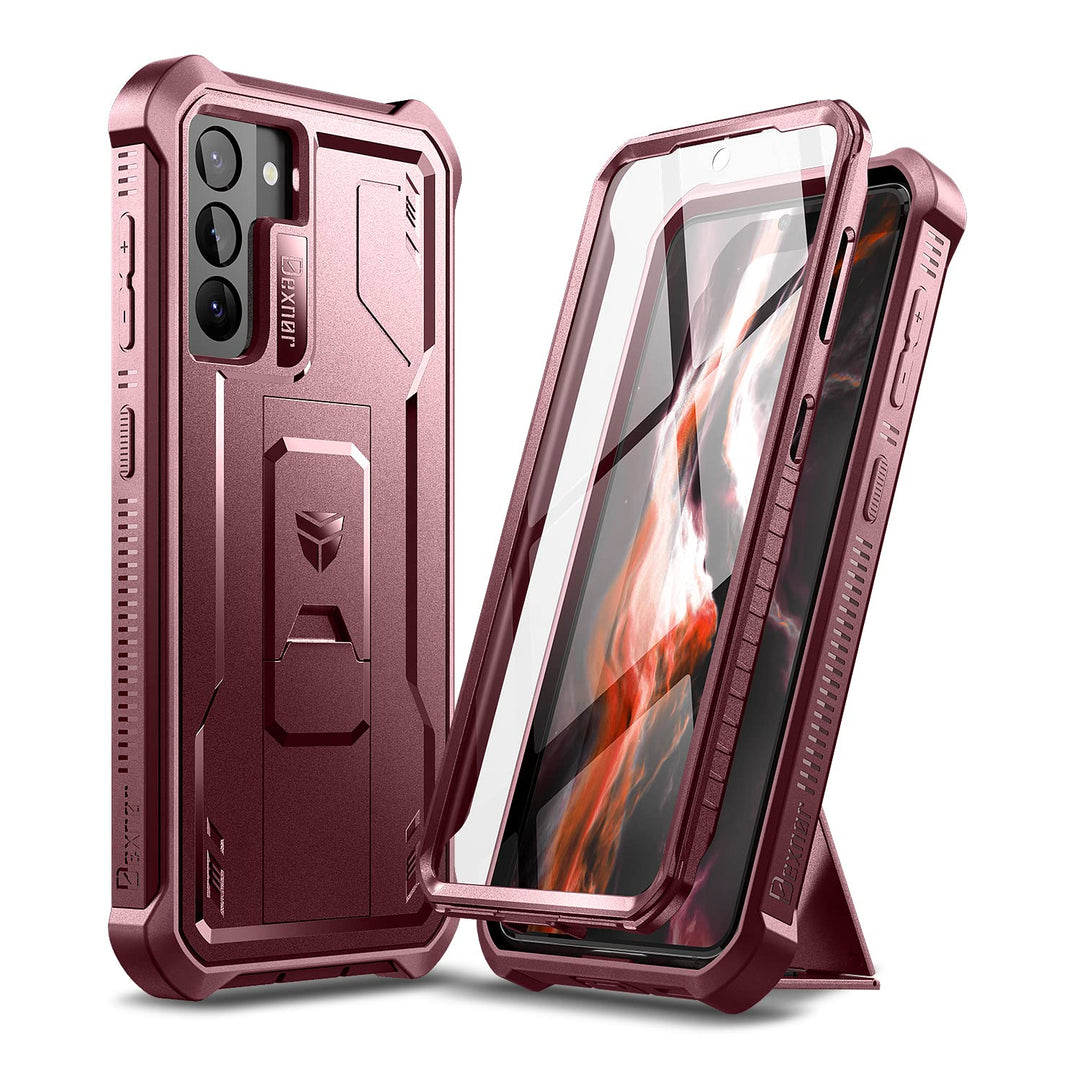 Dexnor Shield Heavy‑Duty Case with Kickstand for Samsung Galaxy S21 - DOKUTRONIX