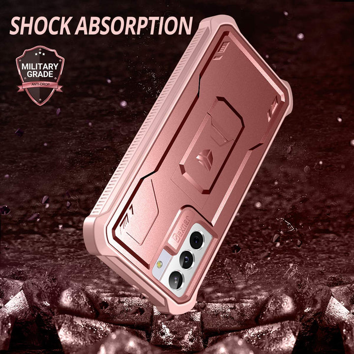 Dexnor Armor Case for Galaxy S21+ - Rose Gold - DOKUTRONIX