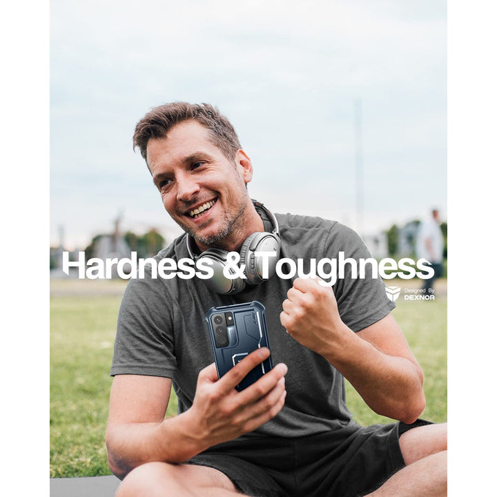 Dexnor Armor Case for Galaxy S22 with Kickstand - DOKUTRONIX