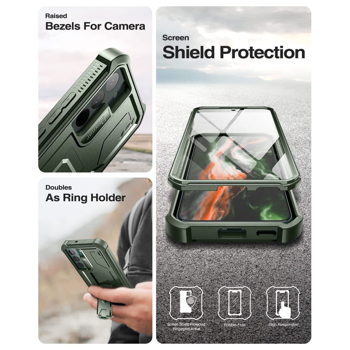 Dexnor Armor Case for Galaxy S22 with Kickstand - DOKUTRONIX