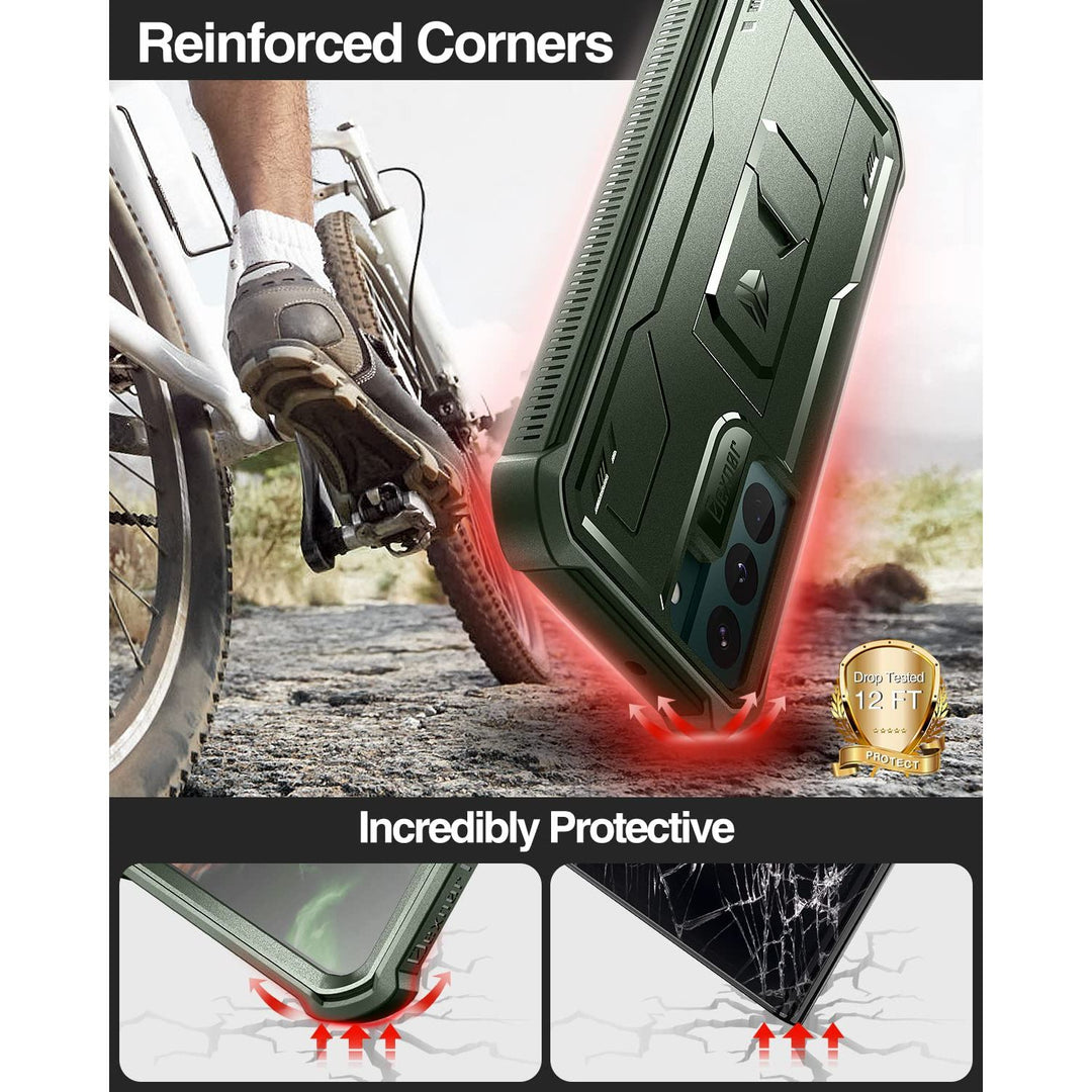 Dexnor Armor Case for Galaxy S22 with Kickstand - DOKUTRONIX