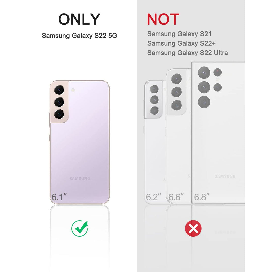 Dexnor Armor Case for Galaxy S22 with Kickstand - DOKUTRONIX