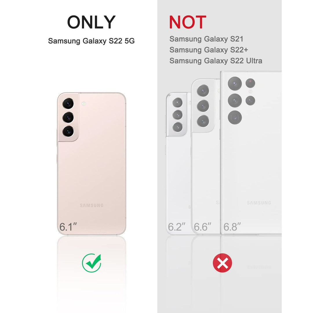 Dexnor Armor Case for Galaxy S22 with Kickstand - DOKUTRONIX