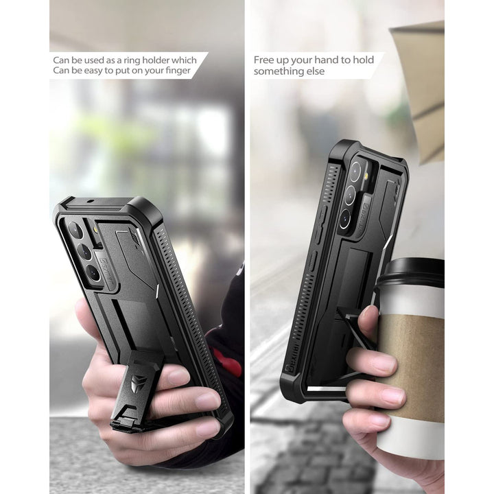 Dexnor Shield: Galaxy S22 Plus Case with Kickstand - DOKUTRONIX