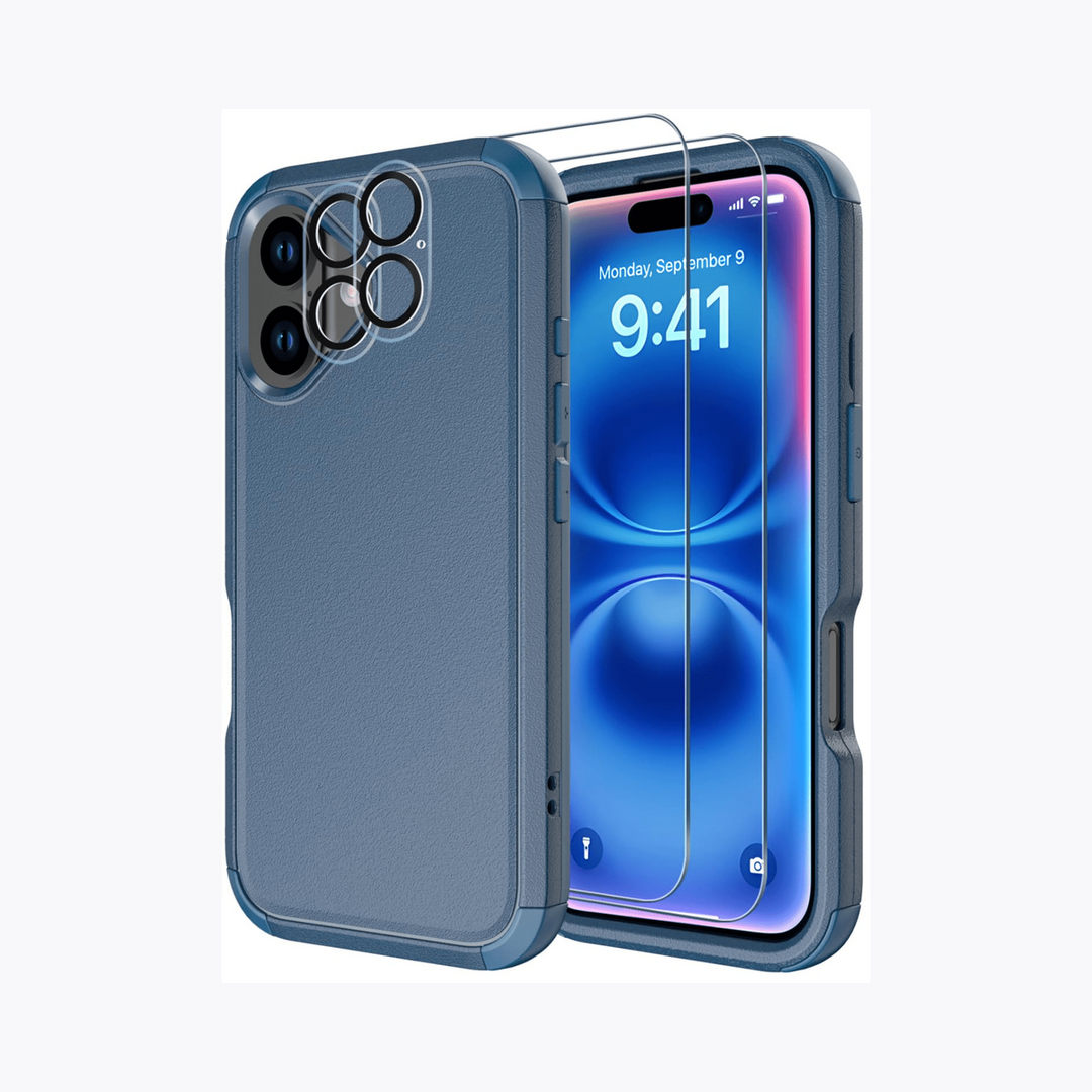 Diverbox Heavy-Duty iPhone 16 Case & Screen Guard - DOKUTRONIX