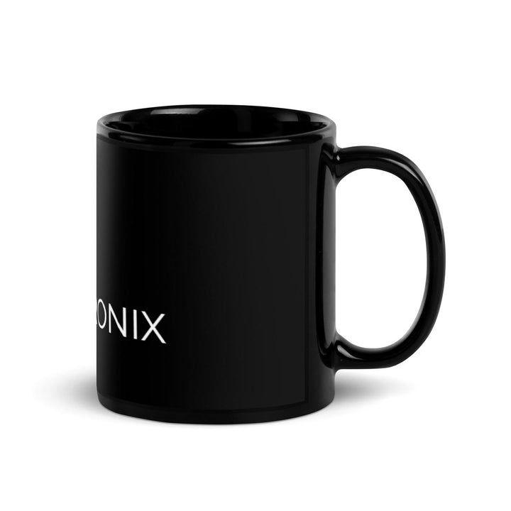 Black Glossy Mug by Dokutronix - DOKUTRONIX