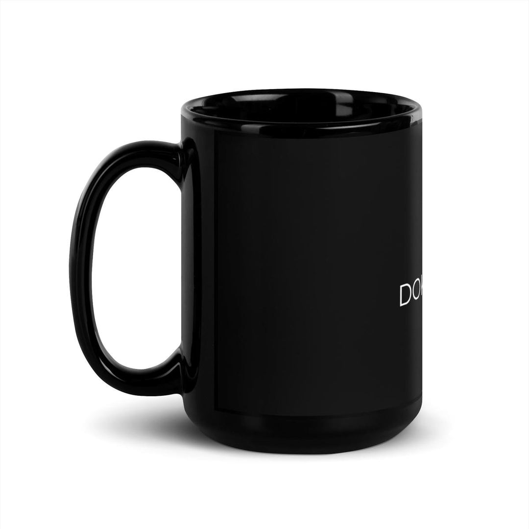 Black Glossy Mug by Dokutronix - DOKUTRONIX