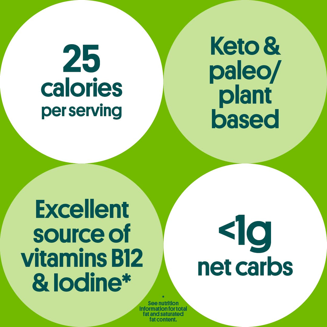 SeaSalt Seaweed Snacks - Iodine & Omega 3 Boost - DOKUTRONIX