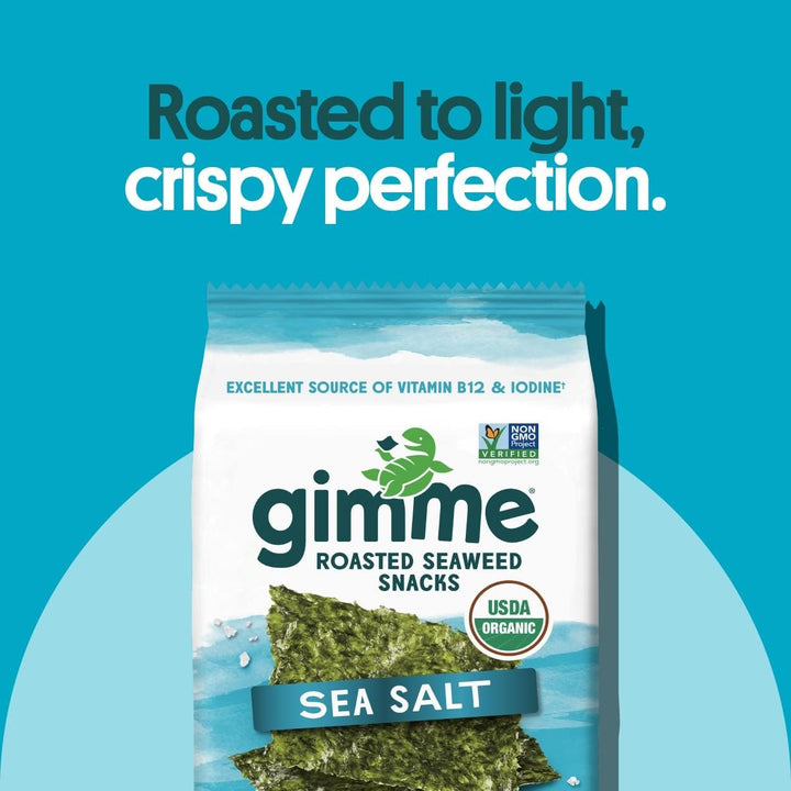 SeaSalt Seaweed Snacks - Iodine & Omega 3 Boost - DOKUTRONIX