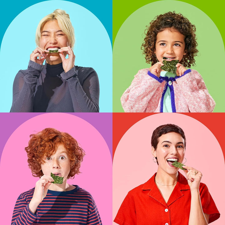 SeaSalt Seaweed Snacks - Iodine & Omega 3 Boost - DOKUTRONIX