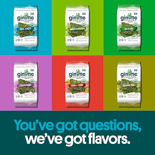 SeaSalt Seaweed Snacks - Iodine & Omega 3 Boost - DOKUTRONIX