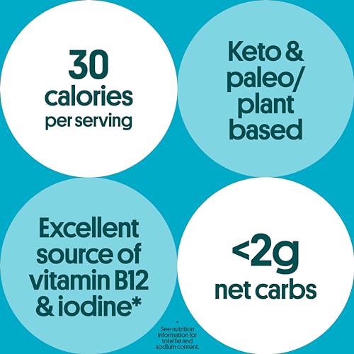 SeaSalt Seaweed Snacks - Iodine & Omega 3 Boost - DOKUTRONIX