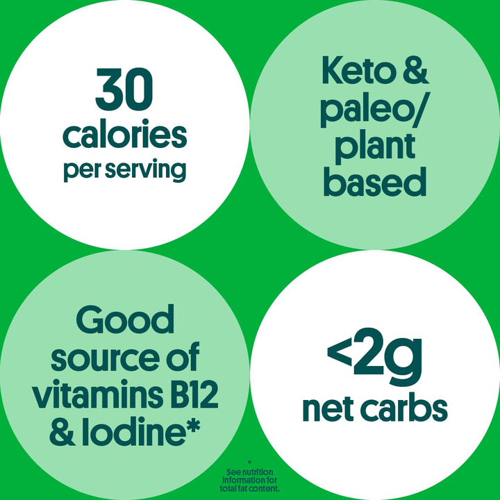 SeaSalt Seaweed Snacks - Iodine & Omega 3 Boost - DOKUTRONIX