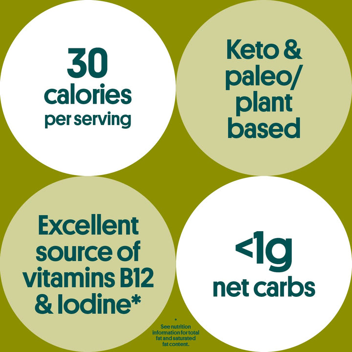 SeaSalt Seaweed Snacks - Iodine & Omega 3 Boost - DOKUTRONIX