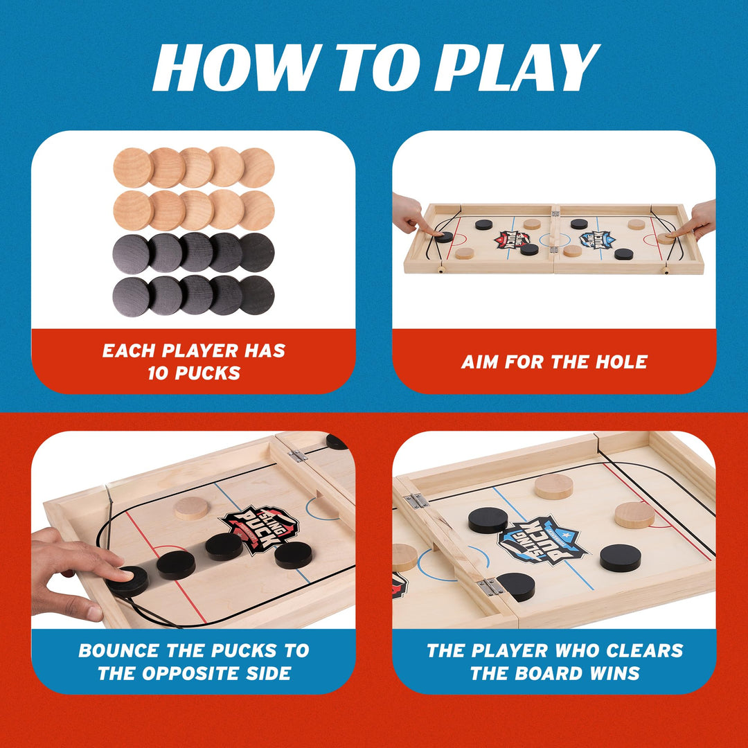 QuickPuck Blitz: Fast-Paced Tabletop Fun! - DOKUTRONIX