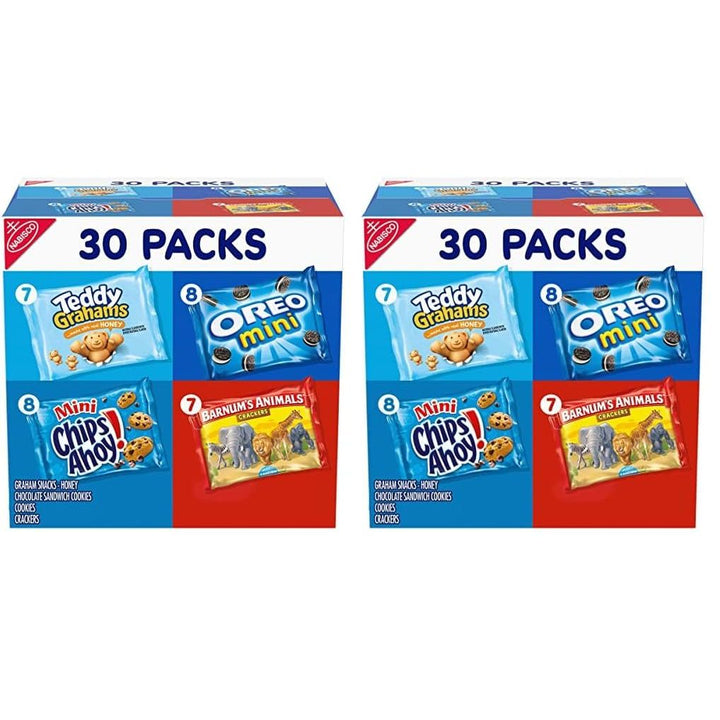 Nabisco Mini Treats Variety Snack Pack - DOKUTRONIX