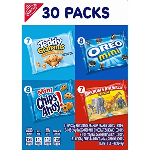 Nabisco Mini Treats Variety Snack Pack - DOKUTRONIX