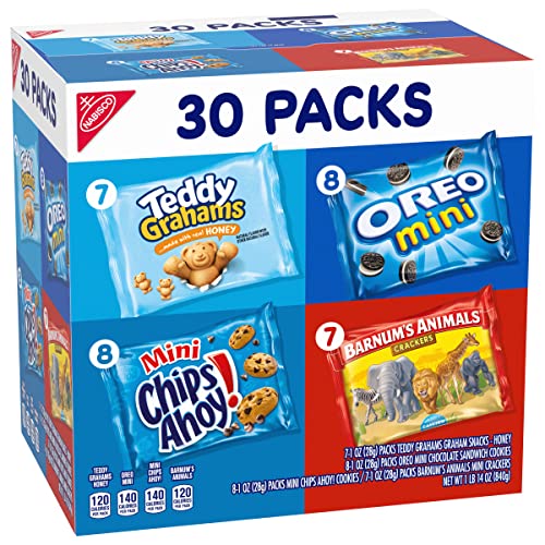 Nabisco Mini Treats Variety Snack Pack - DOKUTRONIX