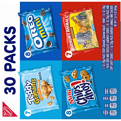 Nabisco Mini Treats Variety Snack Pack - DOKUTRONIX