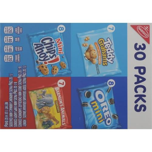 Nabisco Mini Treats Variety Snack Pack - DOKUTRONIX