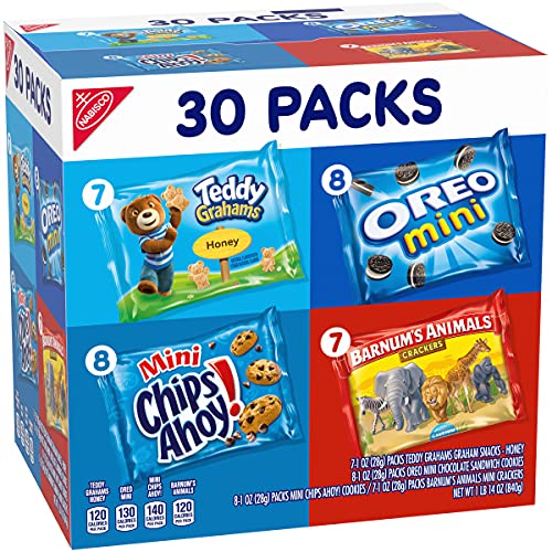 Nabisco Mini Treats Variety Snack Pack - DOKUTRONIX