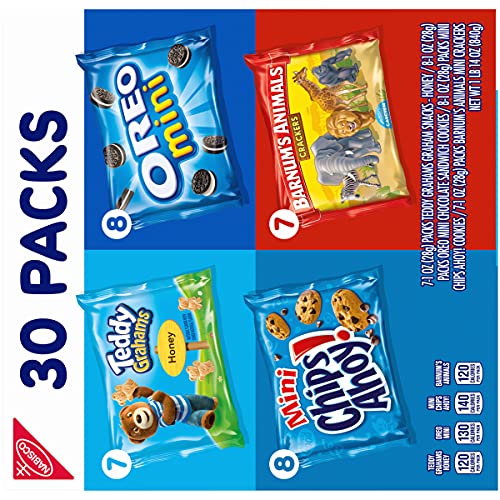 Nabisco Mini Treats Variety Snack Pack - DOKUTRONIX