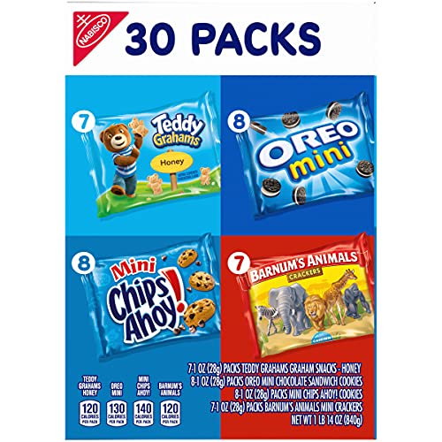 Nabisco Mini Treats Variety Snack Pack - DOKUTRONIX