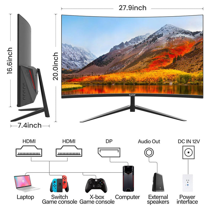 Curve34 Ultrawide Monitor - DOKUTRONIX