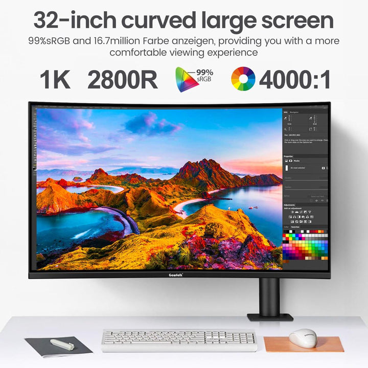 Curve34 Ultrawide Monitor - DOKUTRONIX