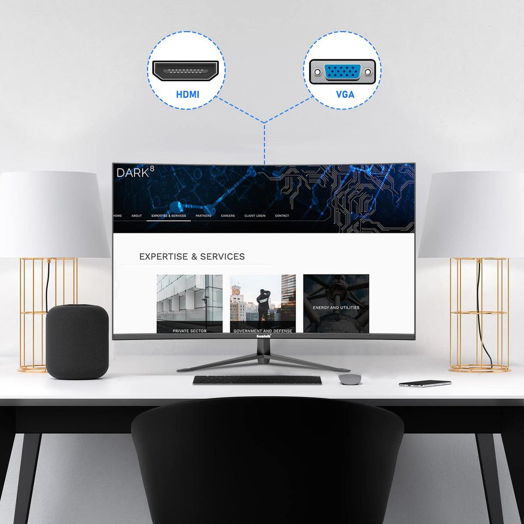 Curve34 Ultrawide Monitor - DOKUTRONIX