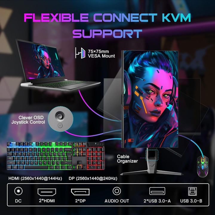 SANSUI Curve Gaming Monitor - DOKUTRONIX