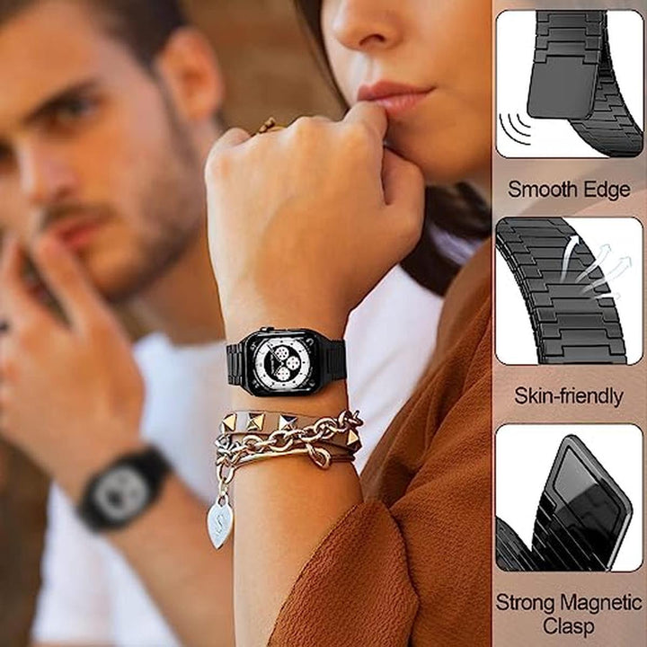 BPAZVUH MagBand for Apple Watch - Black - DOKUTRONIX