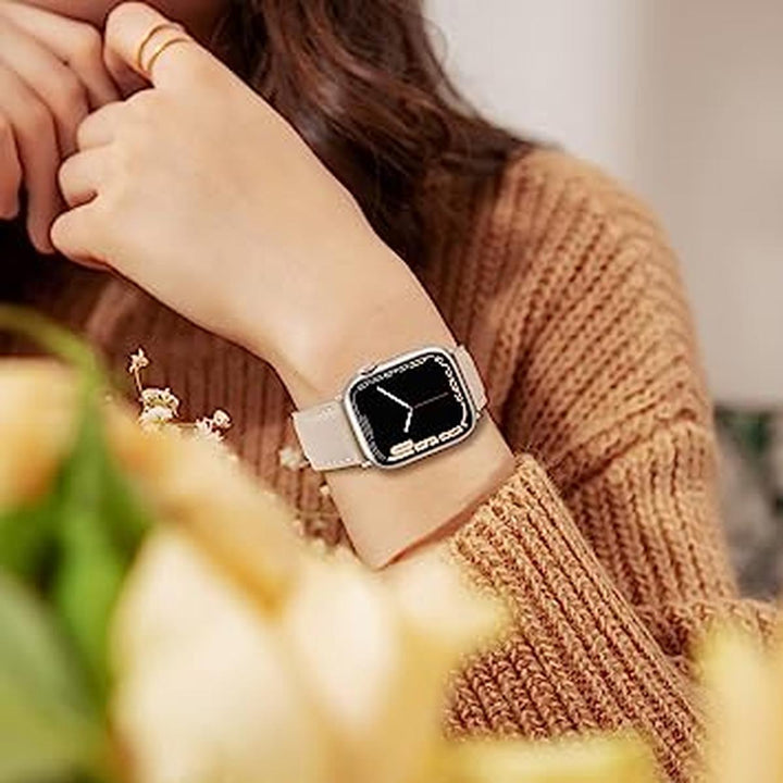 Starlight Leather Bands for Apple Watch - DOKUTRONIX