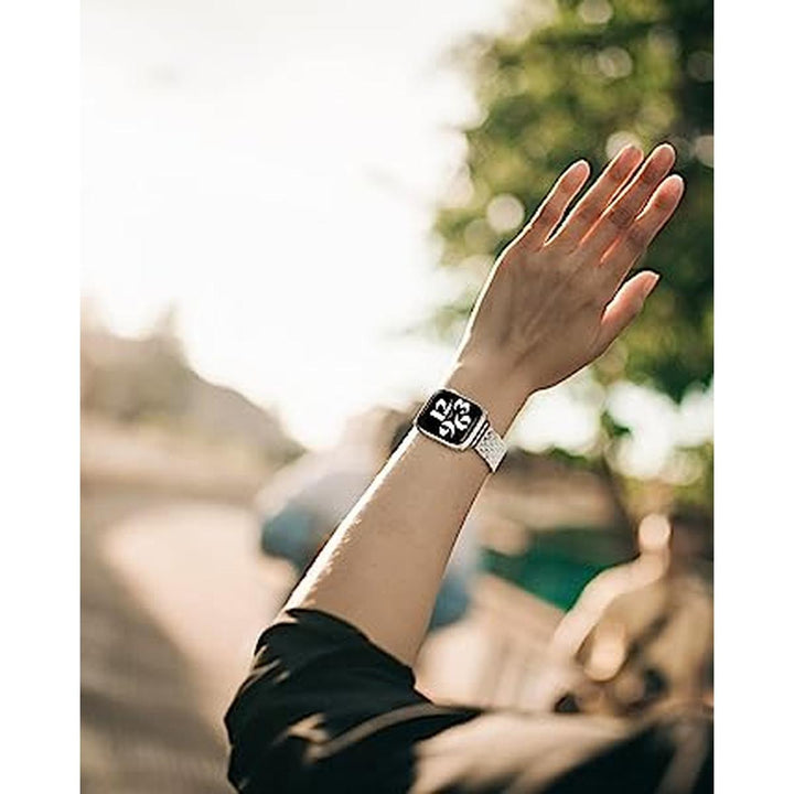 TISIM Classic Silver Stainless Steel Apple Watch Band - DOKUTRONIX
