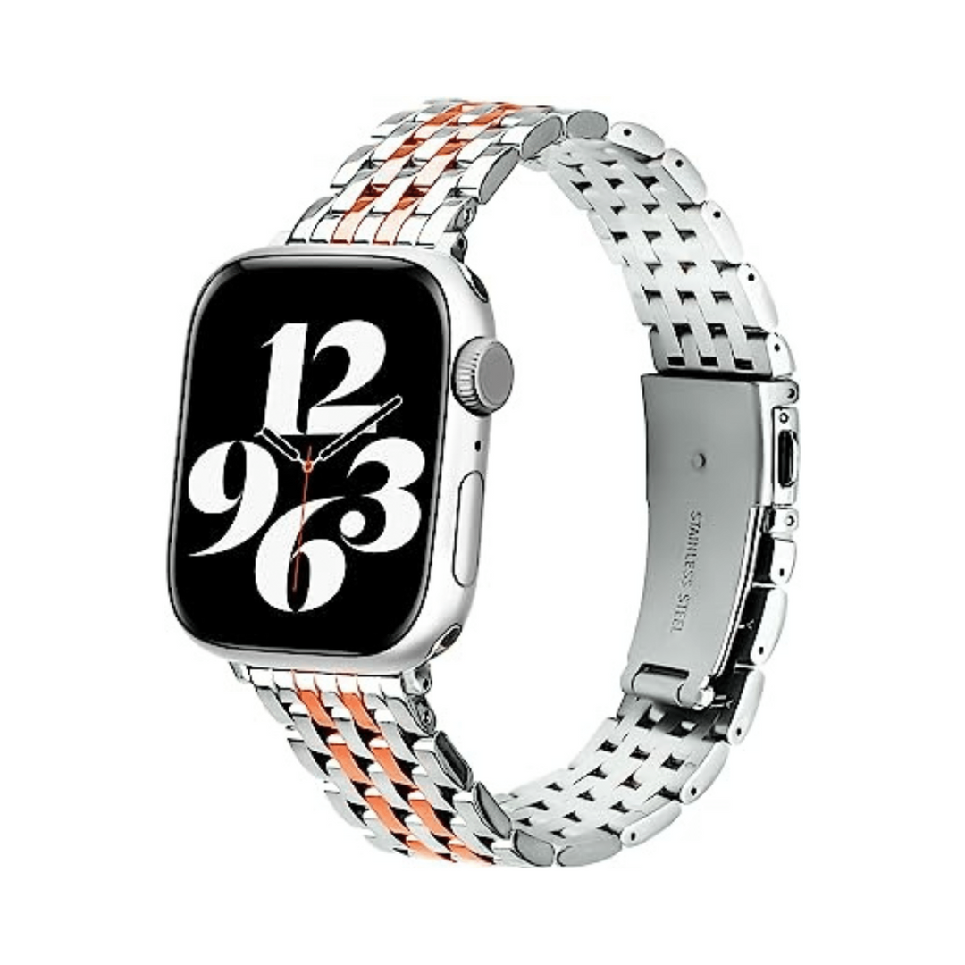 TISIM Luxe Steel Watchband for Apple Watch - Dual Tone - DOKUTRONIX
